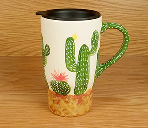 Denville Cactus Travel Mug