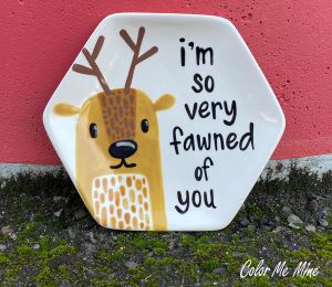 Denville Fawn Plate