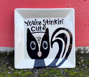 Denville Skunk Plate