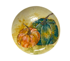 Denville Fall Watercolor Plate