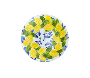 Denville Lemon Delft Platter