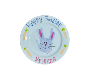 Denville Easter Bunny Plate