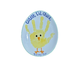 Denville Little Chick Egg Plate