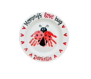 Denville Love Bug Plate