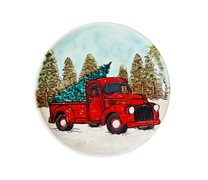 Denville Rustic Tree Farm Truck