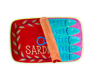 Denville Sardines Dinner Plate