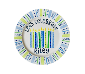 Denville Let's Celebrate Plate