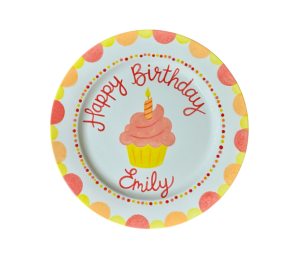 Denville Birthday Cupcake Plate