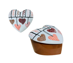 Denville Heart Slanted Box